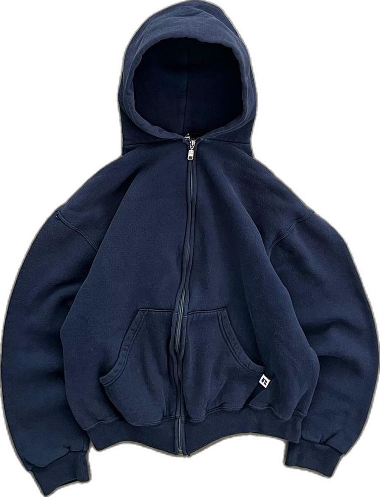 NAVY BLUE ZIP UP