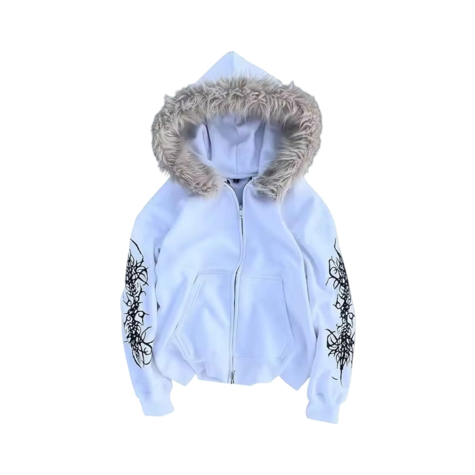 'TRIBAL' FELL-HOODIE 𖦏