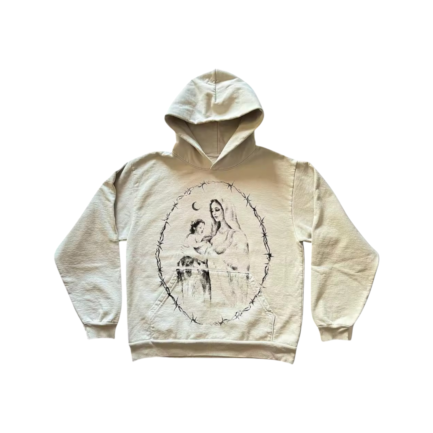 'VIRGIN MARY' HOODIE 𖦏