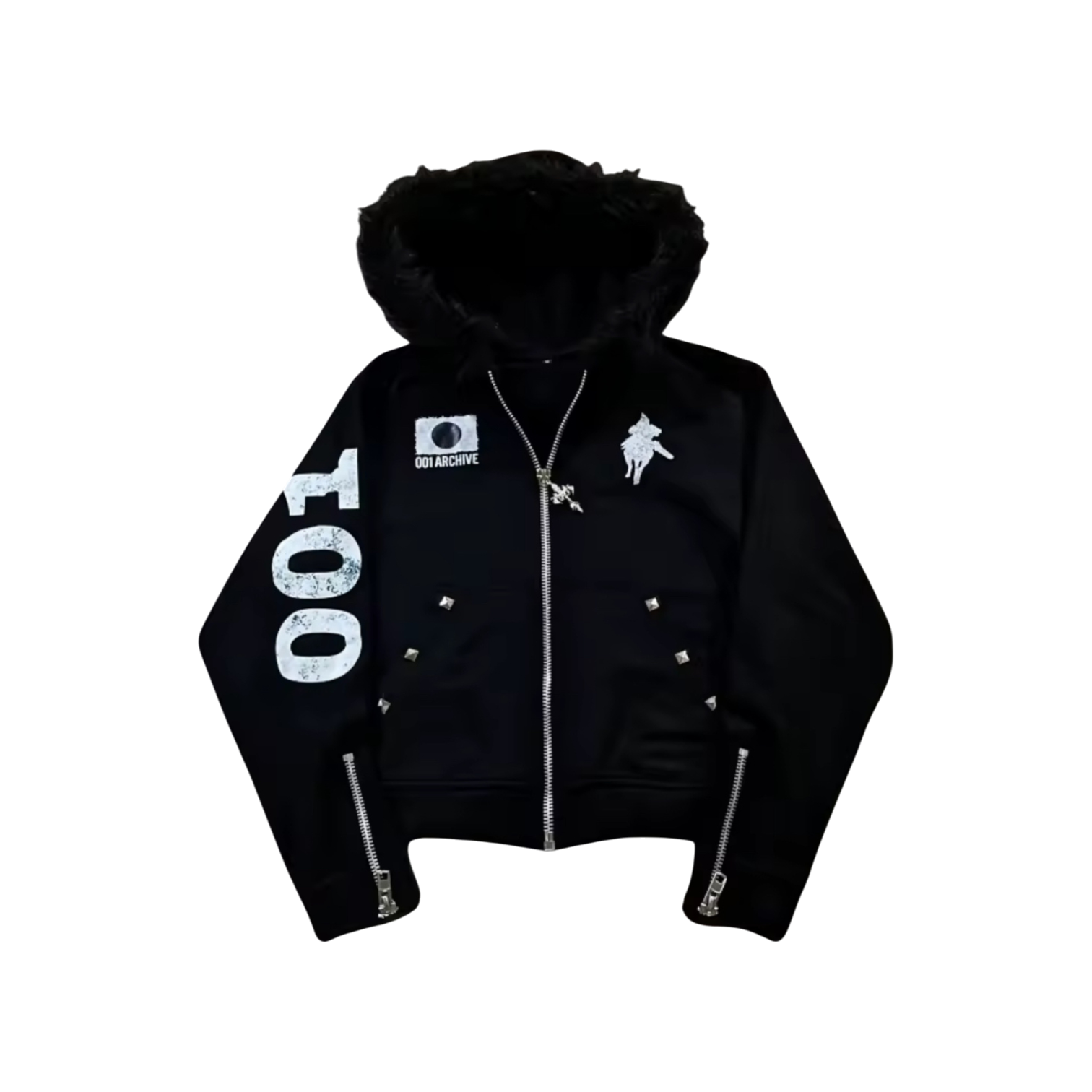 SWEAT À CAPUCHE FOURRÉ JXPAN 𖦏