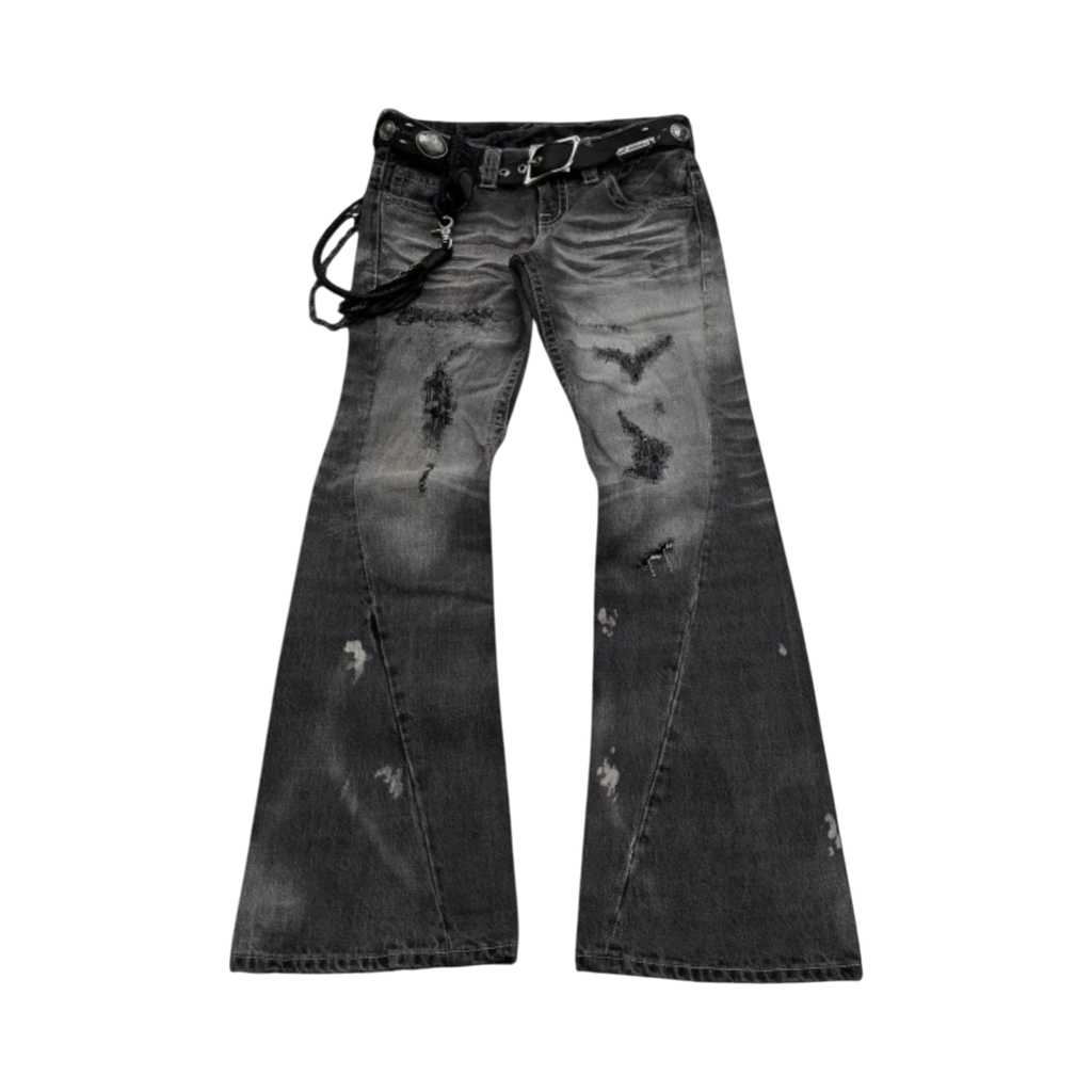 JEANS ÉVASÉS « VXMPIRE » 𖦏
