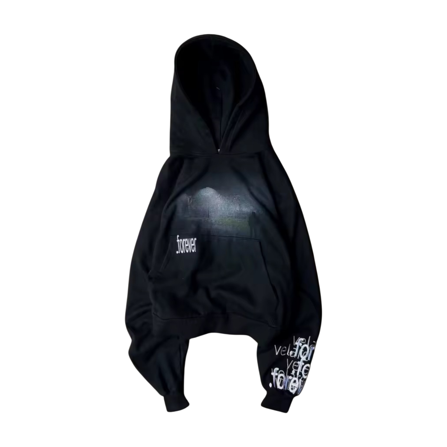 'FOREVER' HOODIE 𖦏