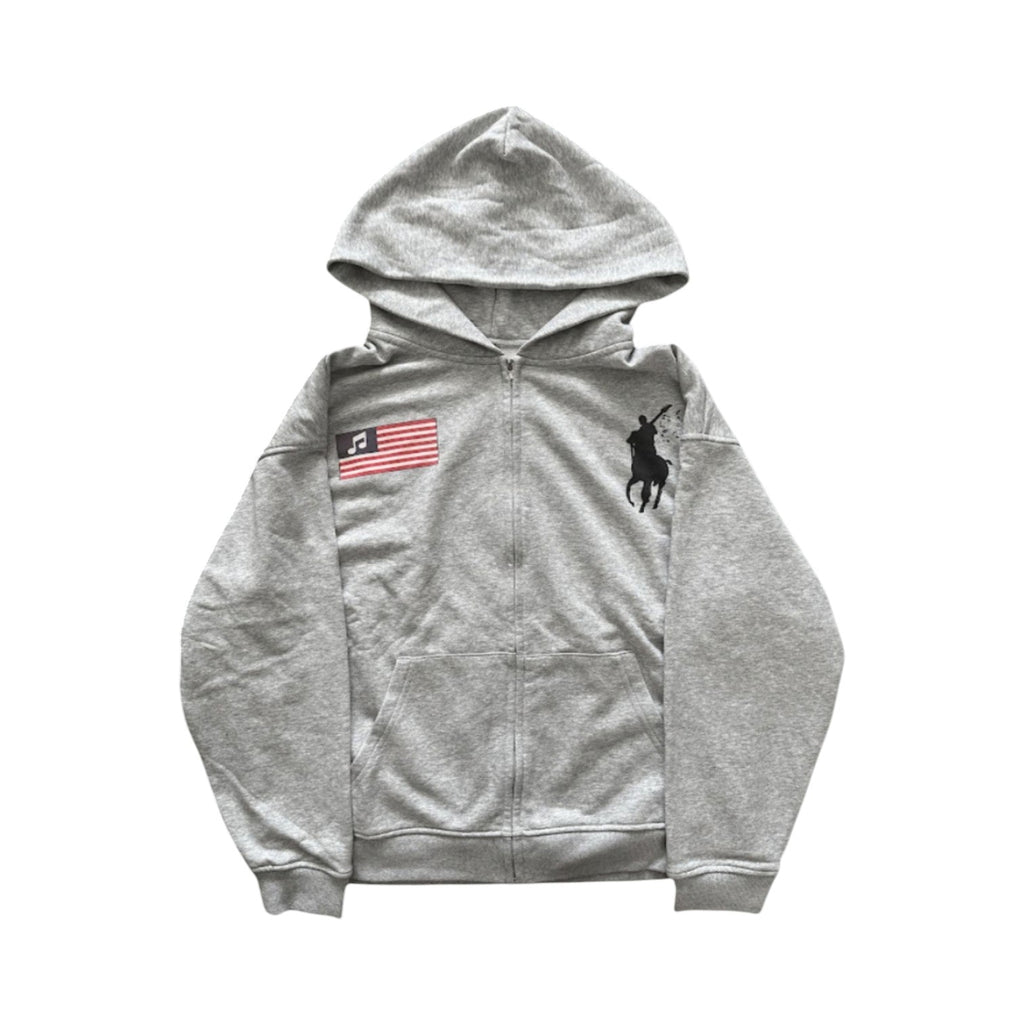 SWEAT À CAPUCHE « MXSIC WXRLORD » 𖦏