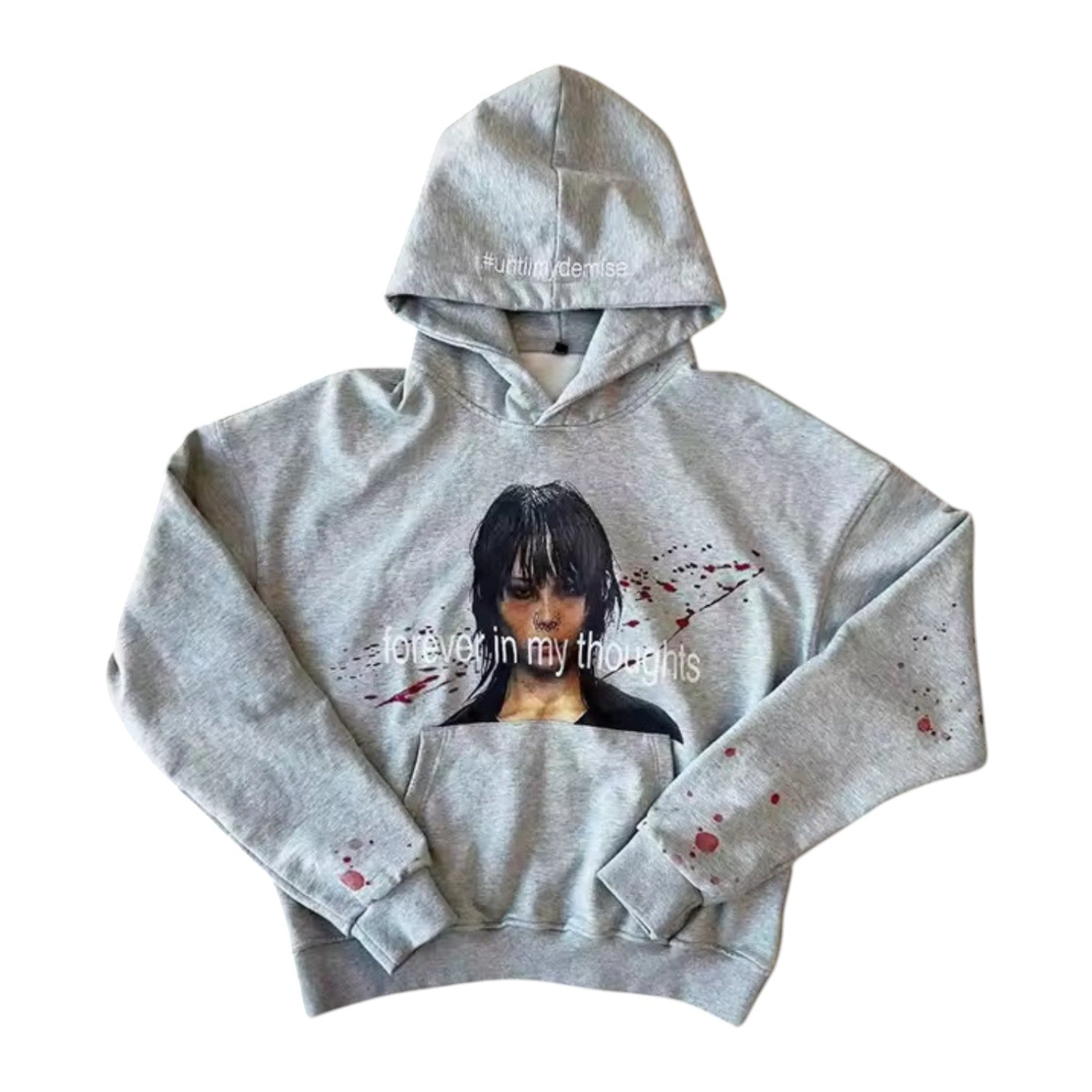 Hoodie „Gedanken“ 𖦏