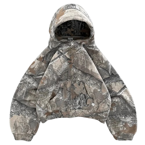 Veste zippée « CAMO » 𖦏