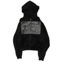 SWEAT À CAPUCHE « SCARS I KEPT » 𖦏