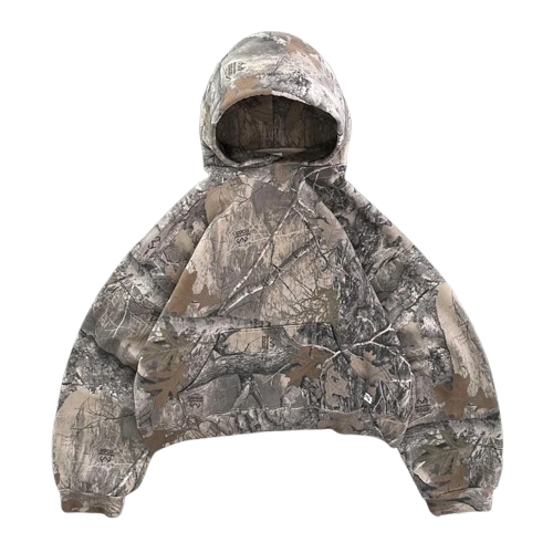 SWEAT À CAPUCHE « CAMO » 𖦏