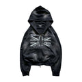 ‘ANARCHY’ ZIP UP 𖦏