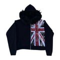 ‘BRIXTON’ FUR ZIP UP 𖦏