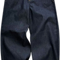 JEANS AMPLE YNI EN DENIM BRUT