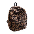 ‘LEOPARD FLEECE’ BAG 𖦏
