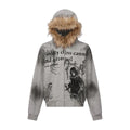 ‘PSALM’ FUR ZIP UP 𖦏