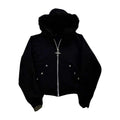 ‘RAVEN’ FUR ZIP UP 𖦏